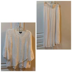 ALYX Women's Two Pieces Pants Set White Size Medium